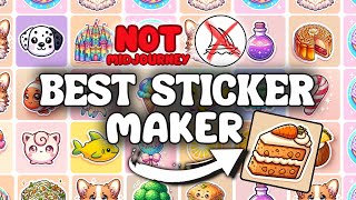 Best Ai Sticker Generator (NOT MIDJOURNEY)