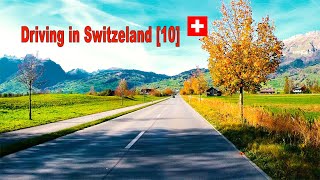 Switzerland | varied drive from the Rhine Valley to the mountains