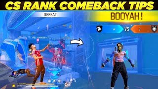 CS RANK COMEBACK TIPS | WIN EVERY CS RANK IN FREE FIRE | CS RANK TIPS AND TRICKS | JAAT FREE FIRE