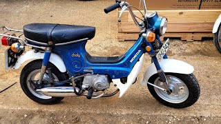 honda cf70 chaly original uk bike 1973