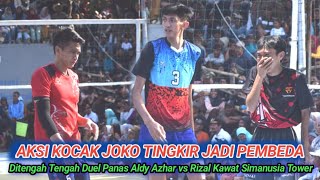 AKSI JOKO TINGKIR JADI PEMBEDA DITENGAH DUEL PANAS ALDI AZHAR VS RIZAL KAWAT SI MANUSIA TOWER