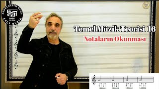 Temel Müzik Teorisi #016 Notaların okunması.(Bona)