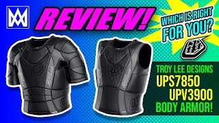 Troy Lee Designs TLD UPS7850 and UPV3900 Body Armor REVIEW! | MTB | EMTB | Protection