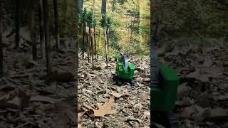 Feller buncher stop motion logging