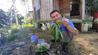 Masak Bosou Ikan untuk serapan pagi lepas habis menoreh Getah