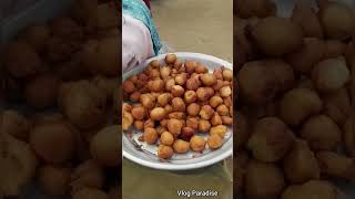 Africa street food/breakfast crunchy bofrot/puff puff #viral #short #streetfood