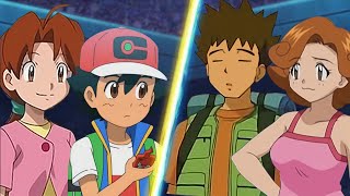 Pokemon Battle: Ash and Delia Vs Brock and Lola (Family Battle)