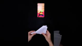 Review How to Fold a Plane Uniquely Like the Video #shorts