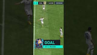 Power Shot By Cristiano Ronaldo || #fifa #uefanations #football #cristianoronaldo #gaming #messi