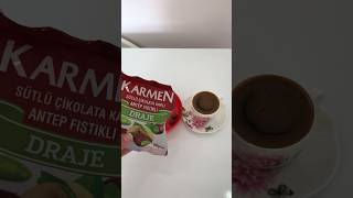 Antep Fıstıklı Draje + Kahve ☕️🍫😋