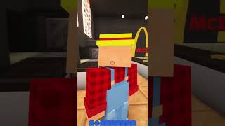 McDonald's Ice Cream Machine.. #minecraft #mariominecraft #mcdonalds #minecraftroleplay #sml #shorts