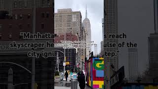 “Manhattan: The Epicenter of Urban Majesty” #shorts #newyorkcity #manhattan