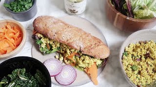 Une Journée Dans Mon Assiette Vegan + Recette Tofu brouillé 🍠