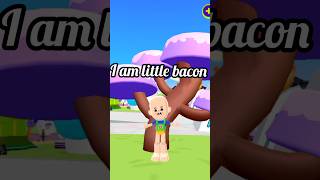 I am little bacon with no friends #roblox #bacon #shorts