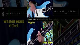 Iron Maiden - Wasted Years riff 2 #shorts