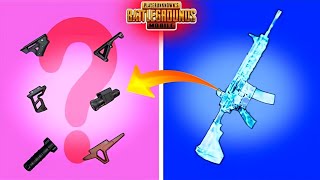 Best TDM Attachments For Head Connectivity | Best Grip For Headshots In Close Range | PUBGM