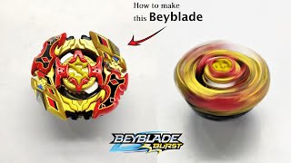 Building Cho z Spriggan Beyblade From Popsicle at home