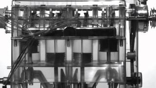 Haynes Model Car Engine, in slow motion