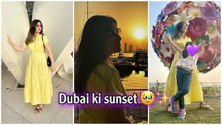 Dubai Creek vlog | watching sunset in dubai | my dream came true 😭❤️‍🩹