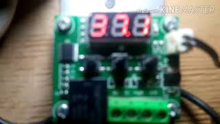 Tutorial Setting Thermostate Digital untuk Pendingin Inverter PLTS