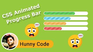 Awesome Animated Progress Bar using only HTML & CSS