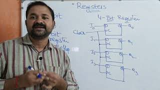 Registers in Digital Electronics || Digital Logic Design  || DLD || DE