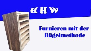 Furnieren mit der Bügelmethode