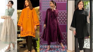 Trendy Simple Wear dresses || normal wear || fashionable outfits