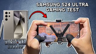 Samsung S24 Ultra Gaming Test & Review • World War Heroes Android Gameplay