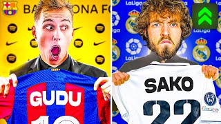 *EL CLÁSICO* 5 SEZÓN BATTLE 😱 BARCA vs REAL! 😳 MICH SAKO vs GUDU 🥊🏆🇪🇸