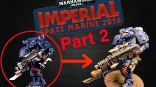 Custom Imperial space marine! WARHAMMER 40K Part 2