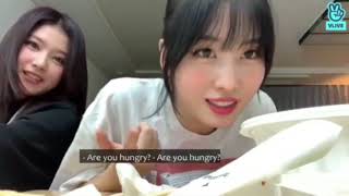 TWICE Momo and Sana learn English with Nayeon