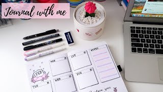 Journal With Me | Bullet Journal Weekly Spread 📕❣️