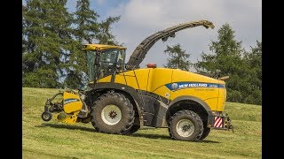 Senáže 2017 - DEMO New Holland FR 780 Forage Cruiser