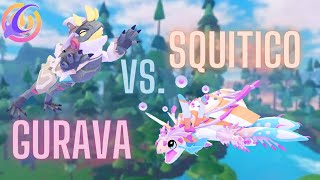 SQUITICO VS. GURAVA (Creatures of Sonaria)