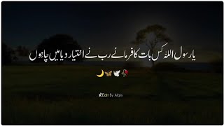 حضور فرماتے ہیں کہ اللہ تعالٰی نے مجھے اختیار دیا ہے اگر چاہوں تو میری آدھی امت