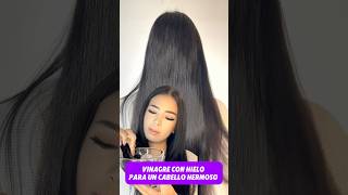 Secreto del vinagre para el cabello #tips #trucos #trucosytips #trucosdebelleza #belleza