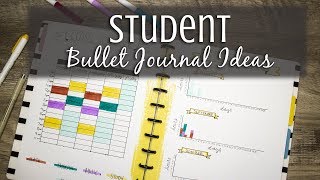 7 Student Bullet Journal Spreads | Discbound Notebook