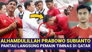 ALHAMDULILLAH PRABOWO SUBIANTO NONTON TIMNAS INDONESIA VS UZBEKISTAN,TEKAT PRABOWO MAJUKAN TIMNAS