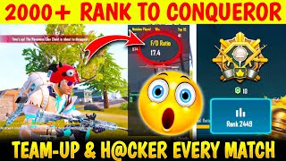 DAY 38 🇮🇳 2000 RANK TO CONQUEROR POSSIBLE | BGMI CONQUEROR RANK PUSH - TIPS & TRICKS