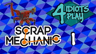 U.S.S. Eggbeater | Scrap Mechanic Challenges | Ep. 1