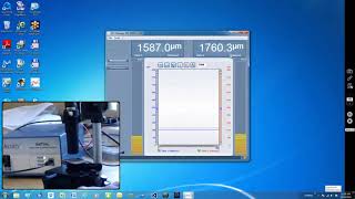 Measuring the thickness of clear film with confocal white light