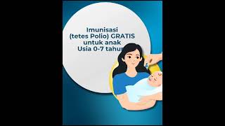 Assalamualaikum, #SahabatSehat Polio Tidak Dapat Diobati tapi Bisa Dicegah Dengan Imunisasi.