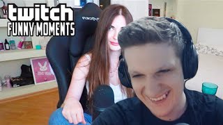 ЭВЕЛОН СМОТРИТ: Топ Моменты с Twitch | Челлендж с Трекером для Глаз | РофлоМафия | Выпал Dragon Lore