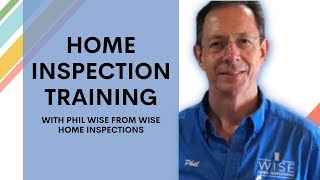 Training with Phil Wise:  What inspection does my buyer need & why?