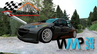 RBR | TW Motorsport | P.Wasilonek | Peugeot 207 S2000 | #6 WMP 2024 - 1 Rajd Slowackich Tatr