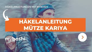 Häkelanleitung Mütze Kariya | myboshi