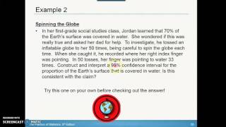 7.2 Estimating a Population Proportion Part 2