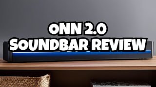 Onn 2.0 Soundbar From Walmart