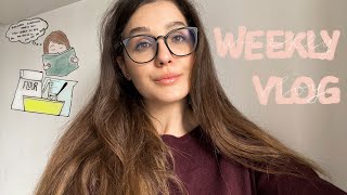 WEEKLY VLOG // Ancora studio, riflessioni e altro cibo ✨